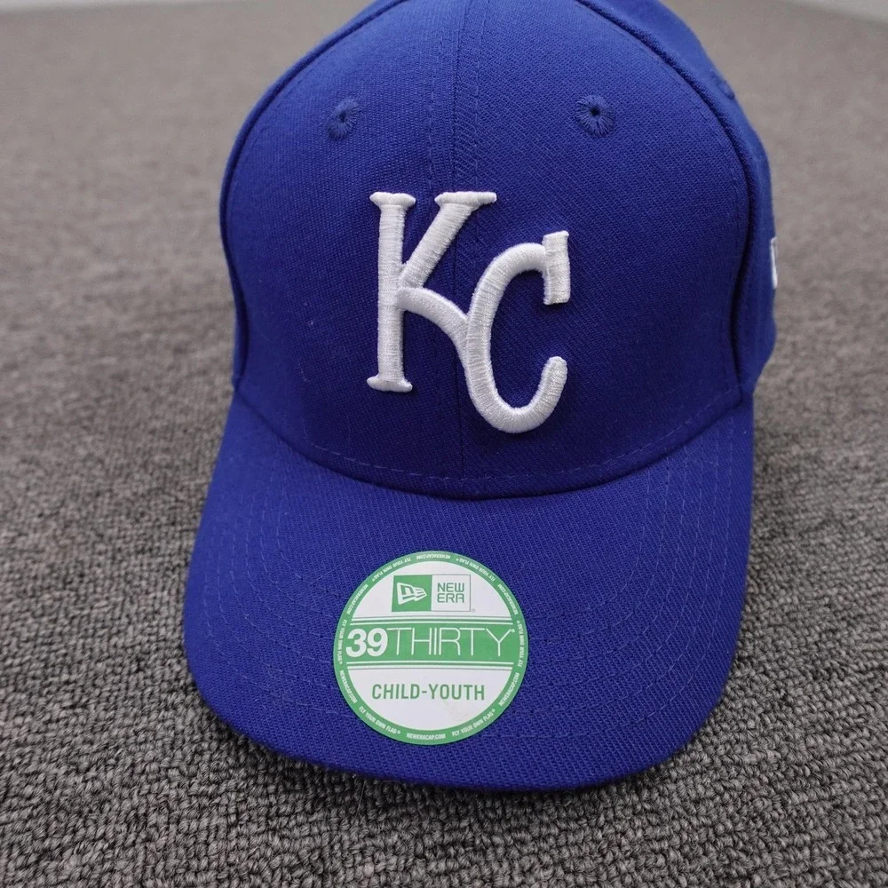 Kansas City Royals Hat Cap Fitted Boys One Size MLB Baseball 39THIRTY New Era